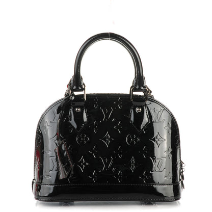 Louis Vuitton Vernis Alma BB Noir Magnetique 1 of 7