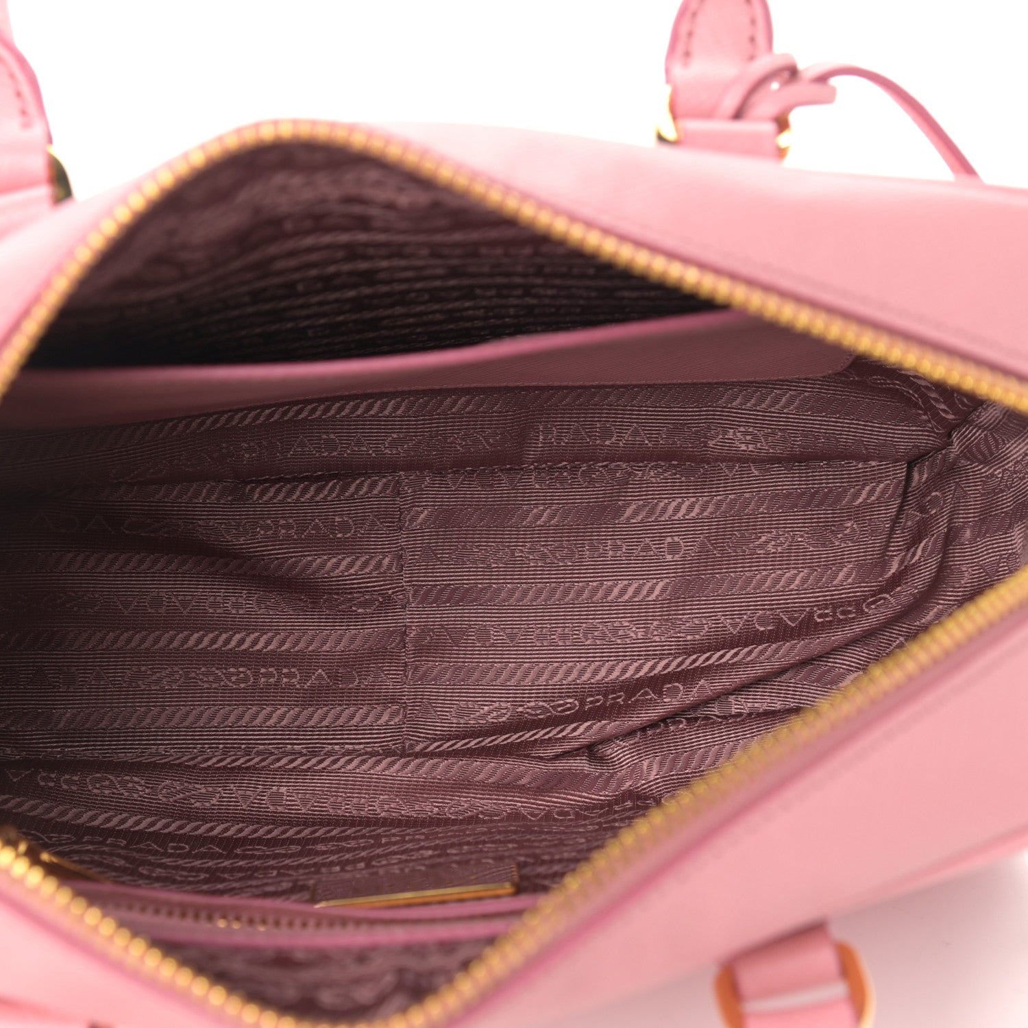 Prada Saffiano Lux Petite Bowler Petalo 4 of 9