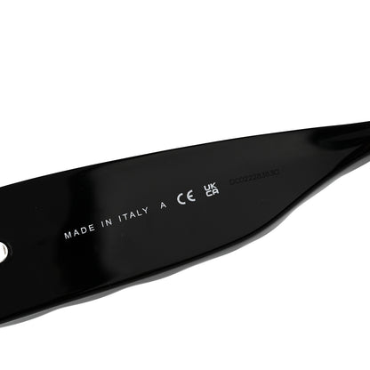 Chanel Acetate Quilted CC Rectangle Sunglasses 5483-A Black 6 of 7