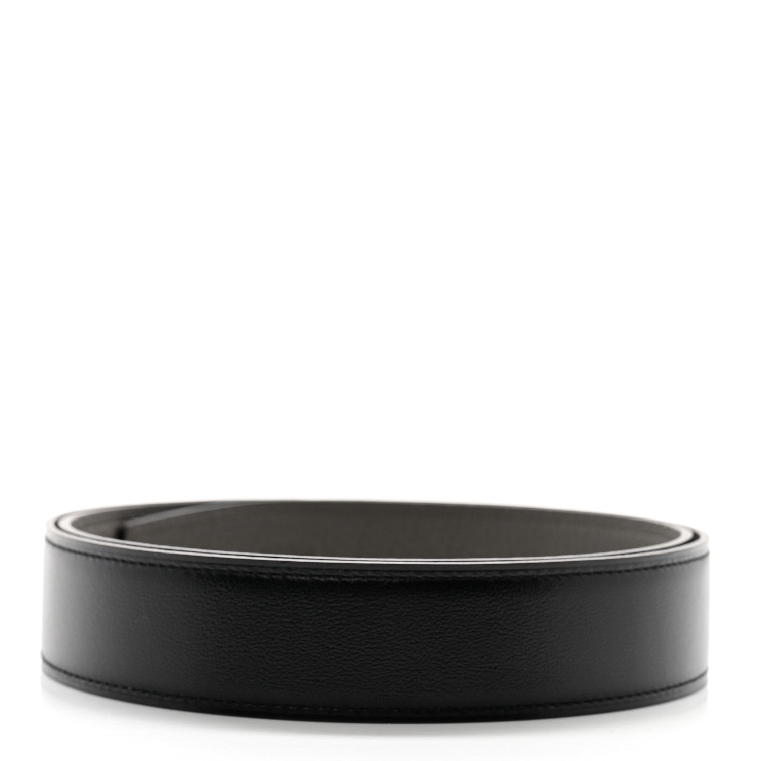 Hermes Box Togo 32mm Belt Strap 85 Black Etain 2 of 7