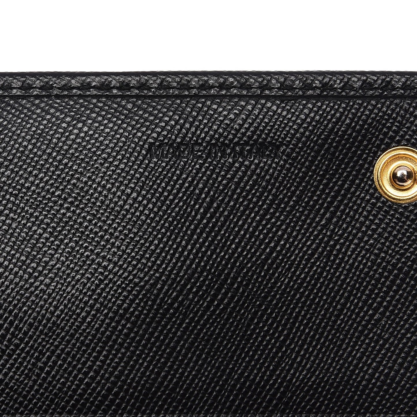 Saffiano Continental Flap Wallet Nero Black