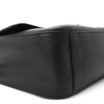 Chanel Grained Calfskin Small Souplissimo Maxi Flap Black 10 of 12