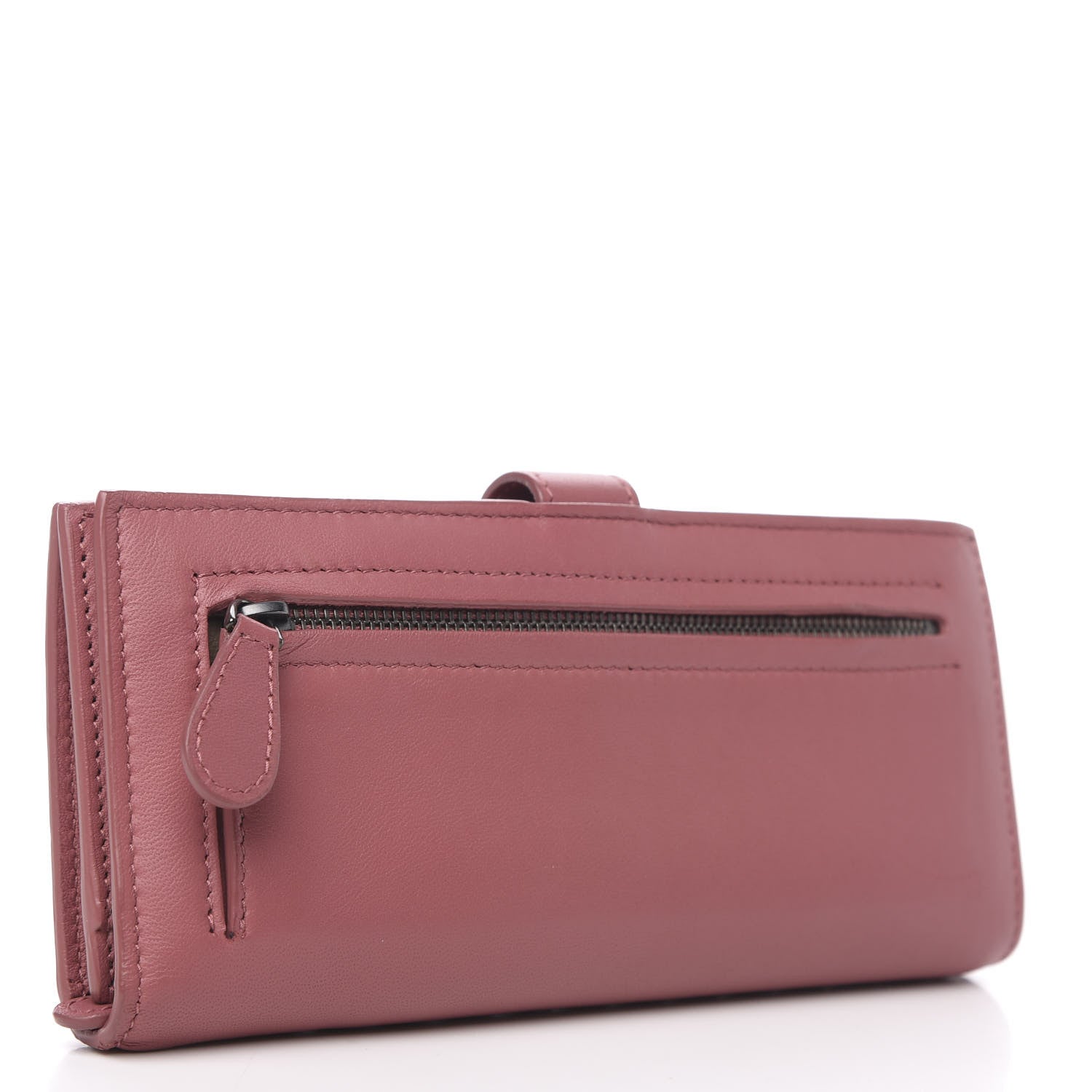 Bottega Veneta Nappa Intrecciato Continental Wallet Rose Pink 3 of 9