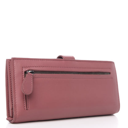 Bottega Veneta Nappa Intrecciato Continental Wallet Rose Pink 3 of 9