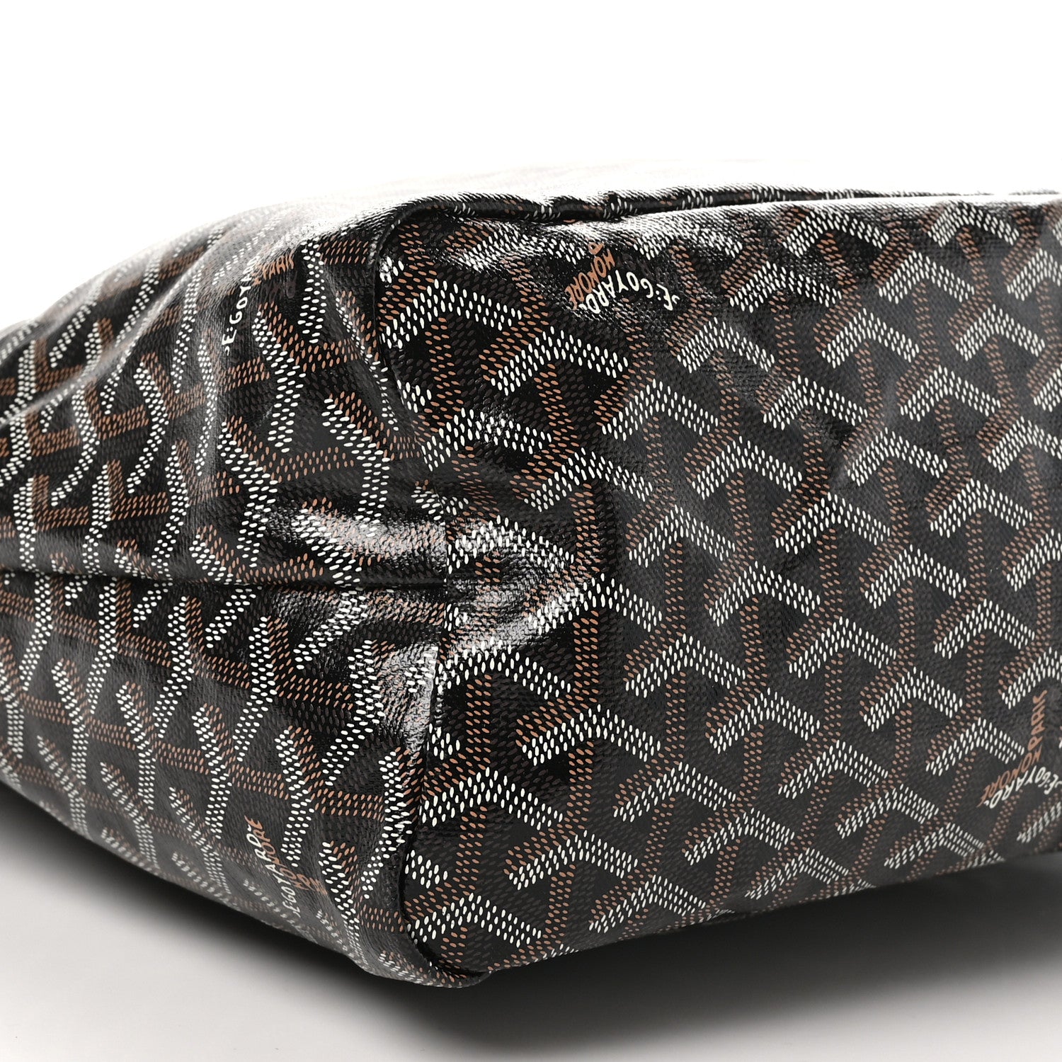 Goyard Goyardine Boheme Hobo Black Gold 10 of 11