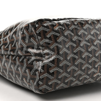 Goyard Goyardine Boheme Hobo Black Gold 10 of 11