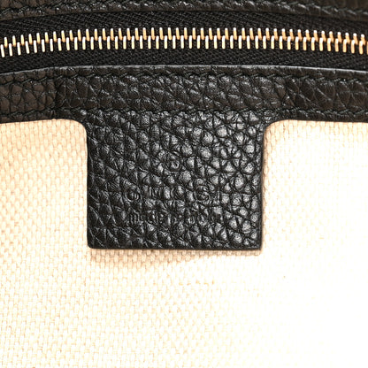 Gucci Pebbled Calfskin Medium Soho Chain Shoulder Bag Black 6 of 13