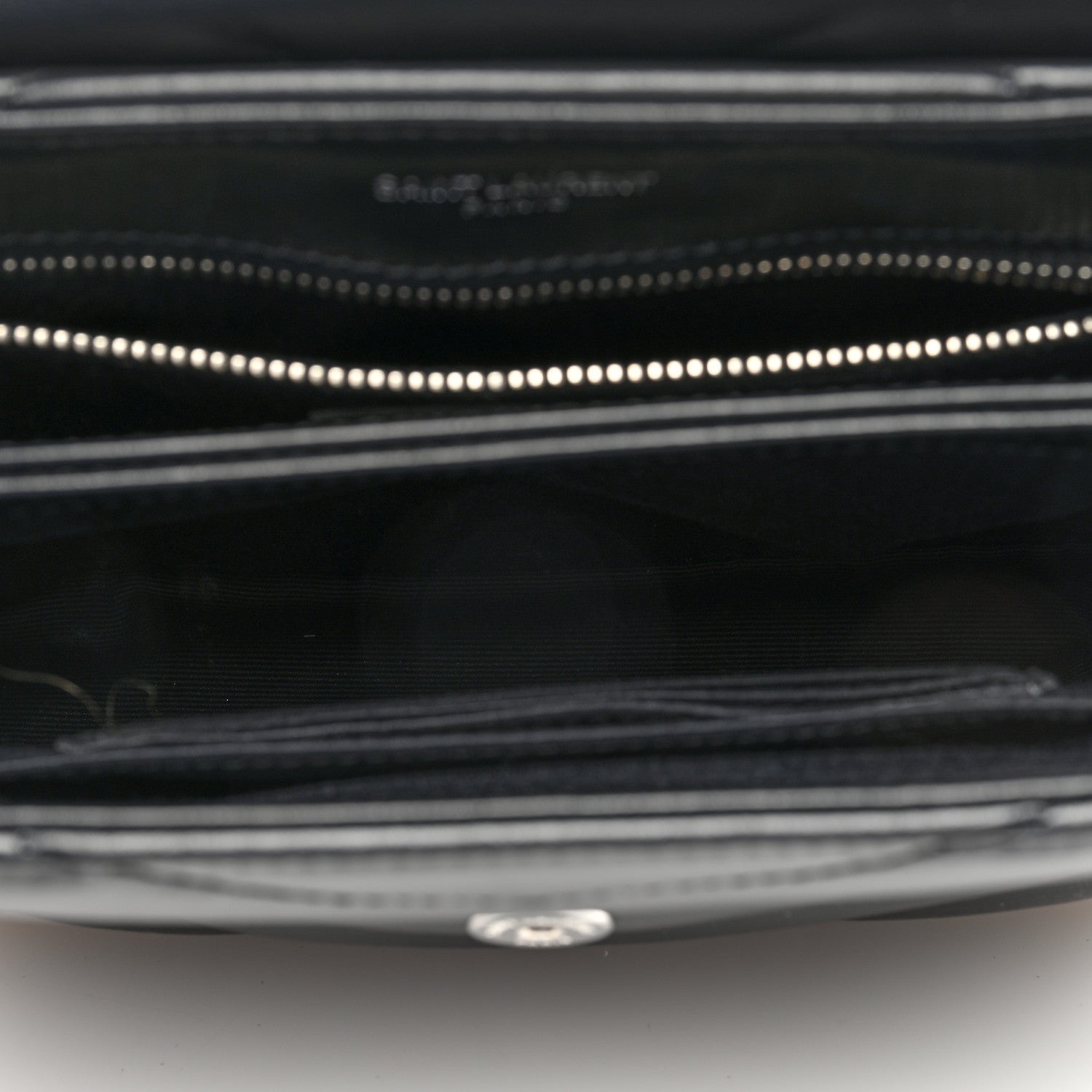 Saint Laurent Calfskin Y Quilted Monogram Toy Loulou Crossbody Bag Black 5 of 10