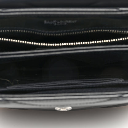 Saint Laurent Calfskin Y Quilted Monogram Toy Loulou Crossbody Bag Black 5 of 10