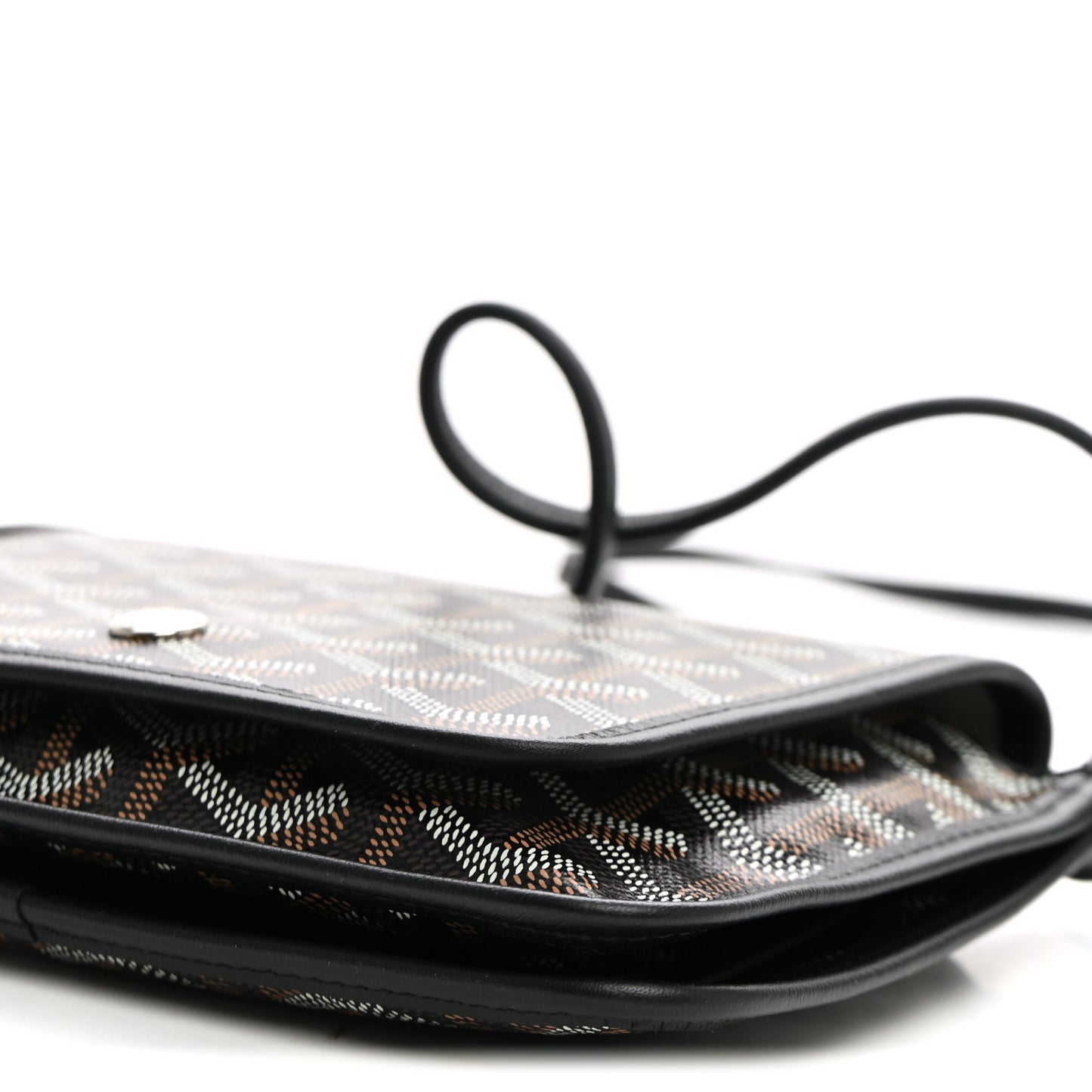 Goyardine Plumet Wallet Clutch Black