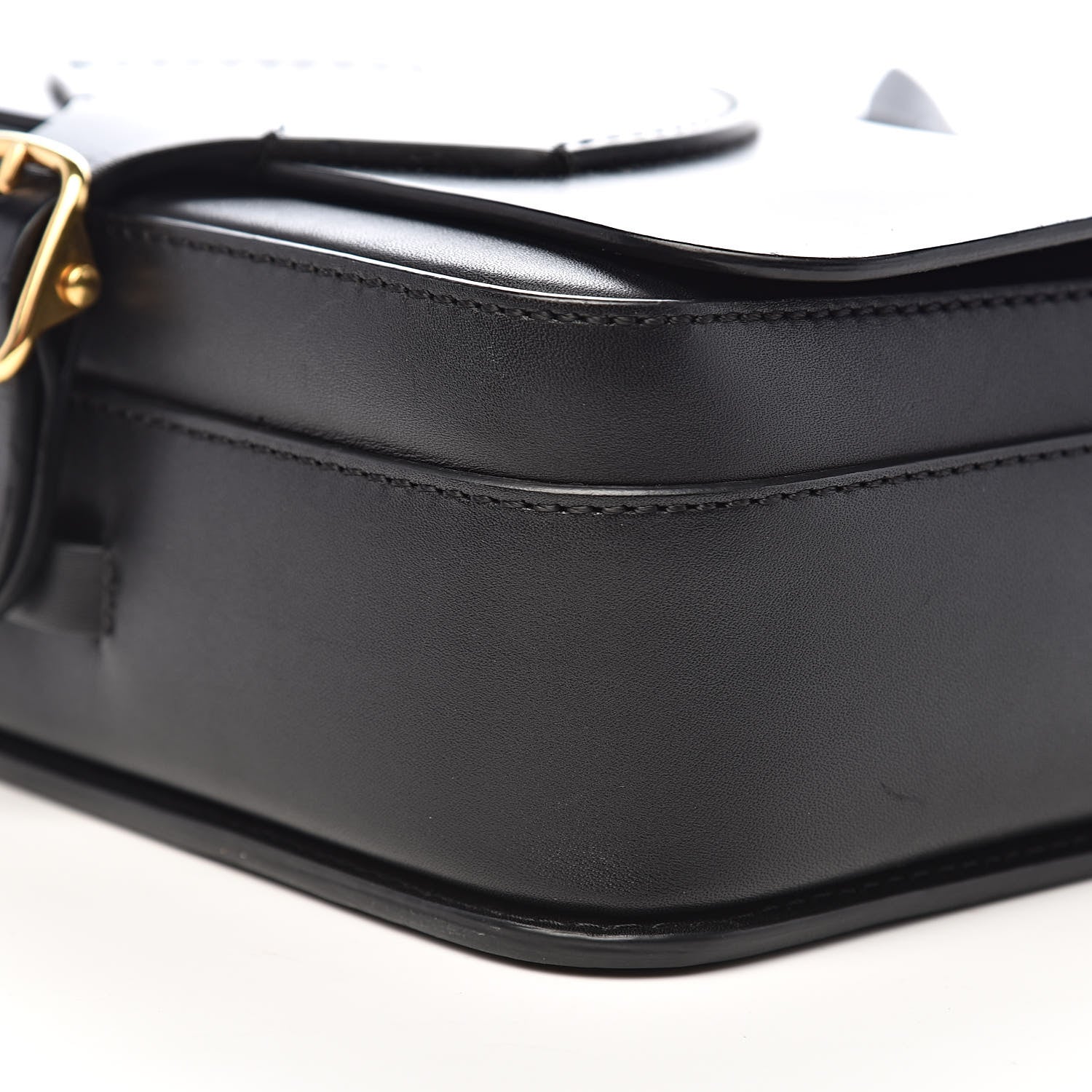 Burberry Supple Bridle Square Satchel Black 17 of 18