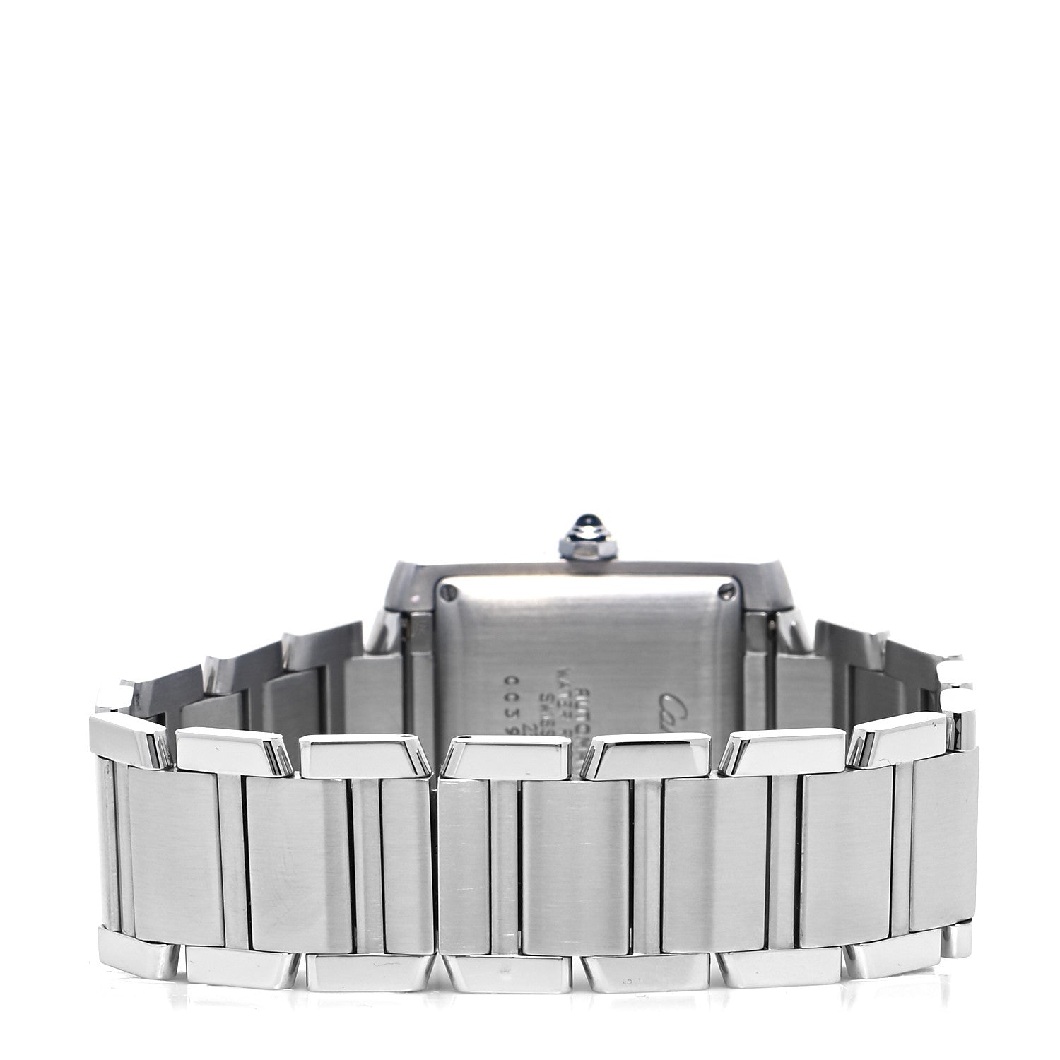 Cartier Stainless Steel 28mm Tank Francaise Automatic Watch 3 of 5