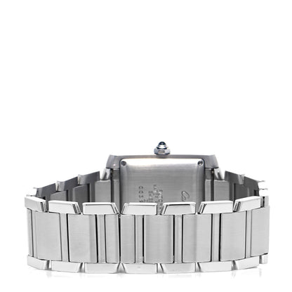 Cartier Stainless Steel 28mm Tank Francaise Automatic Watch 3 of 5