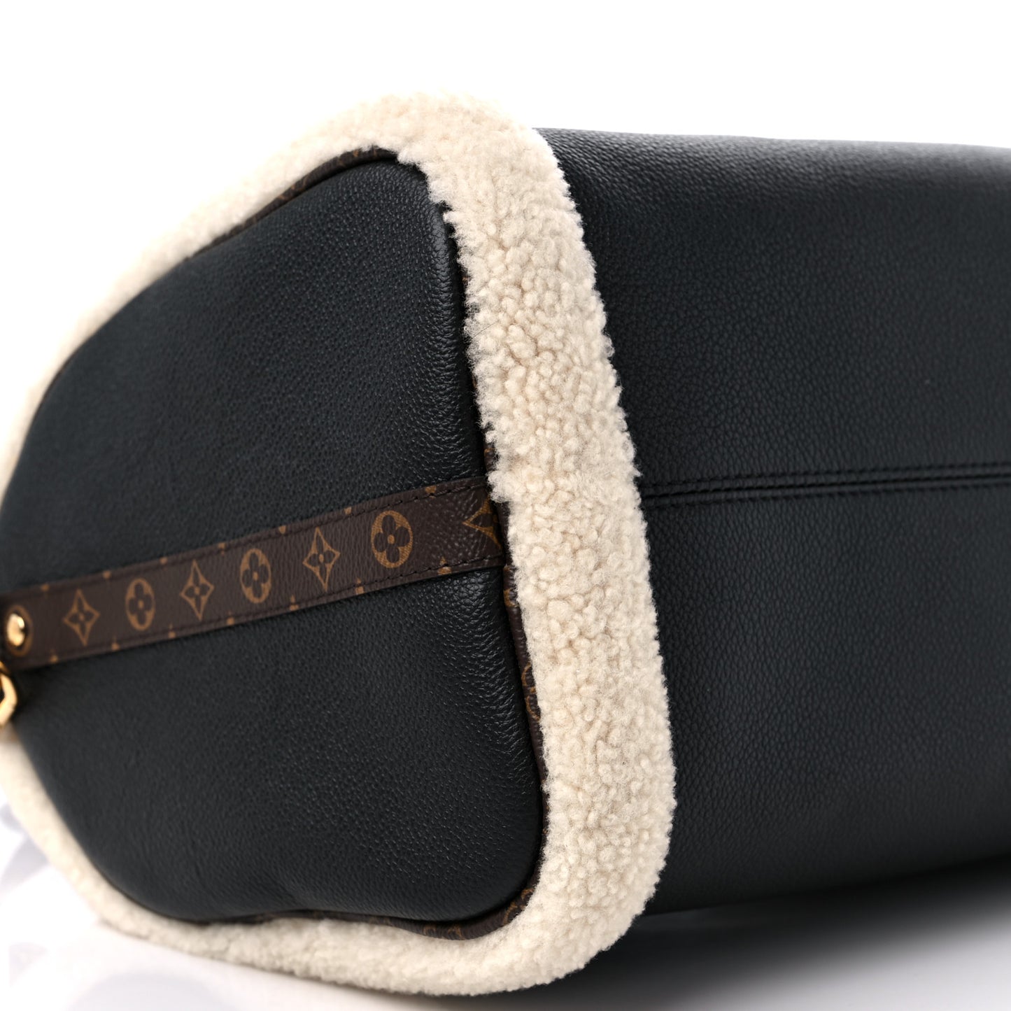 Calfskin Monogram Teddy Speedy Bandouliere 30 Black