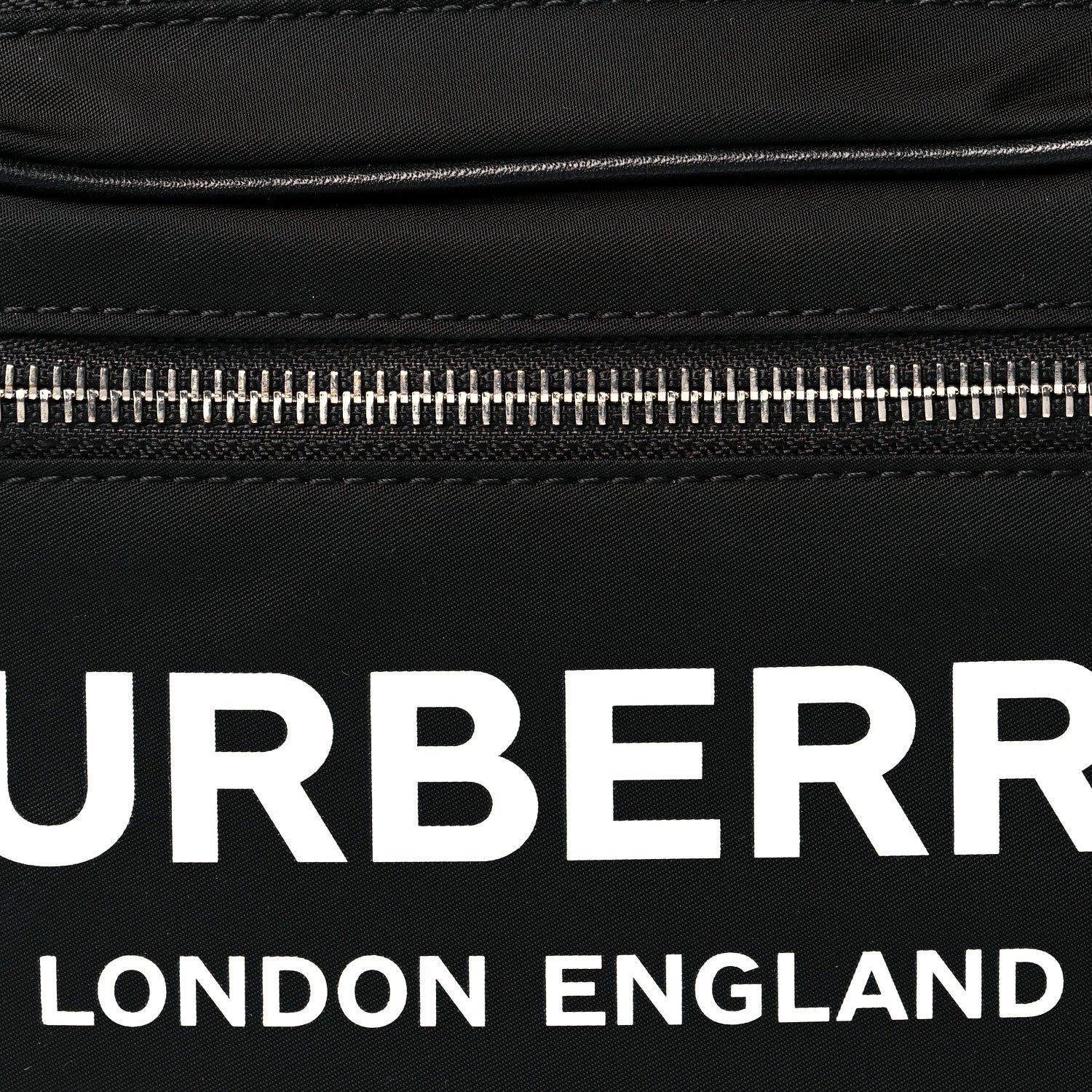 Burberry Econyl Logo Print Bum Bag Black 10 of 11