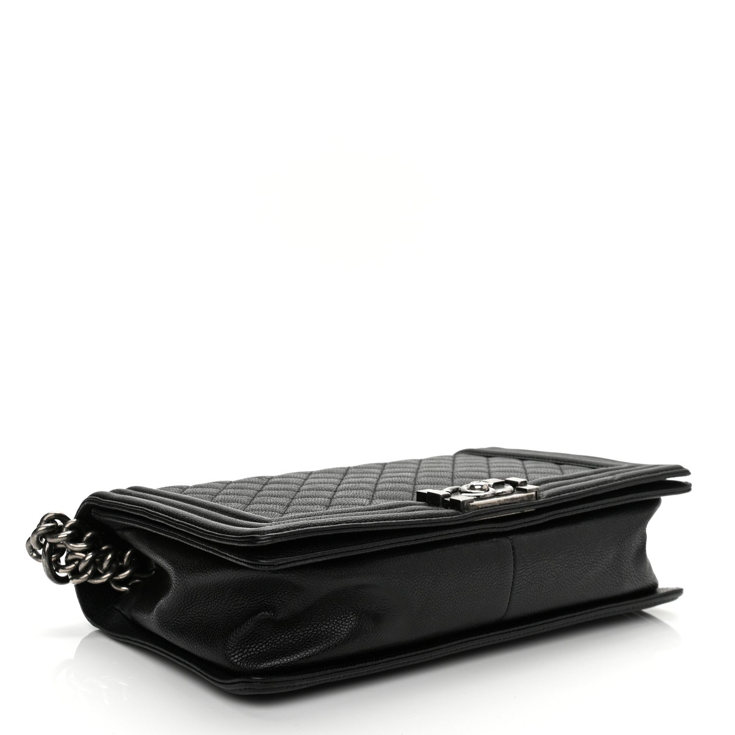 Chanel Caviar Quilted New Medium Boy Flap Black 4 of 11