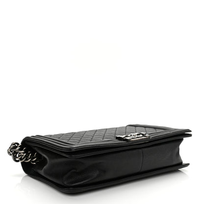 Chanel Caviar Quilted New Medium Boy Flap Black 4 of 11