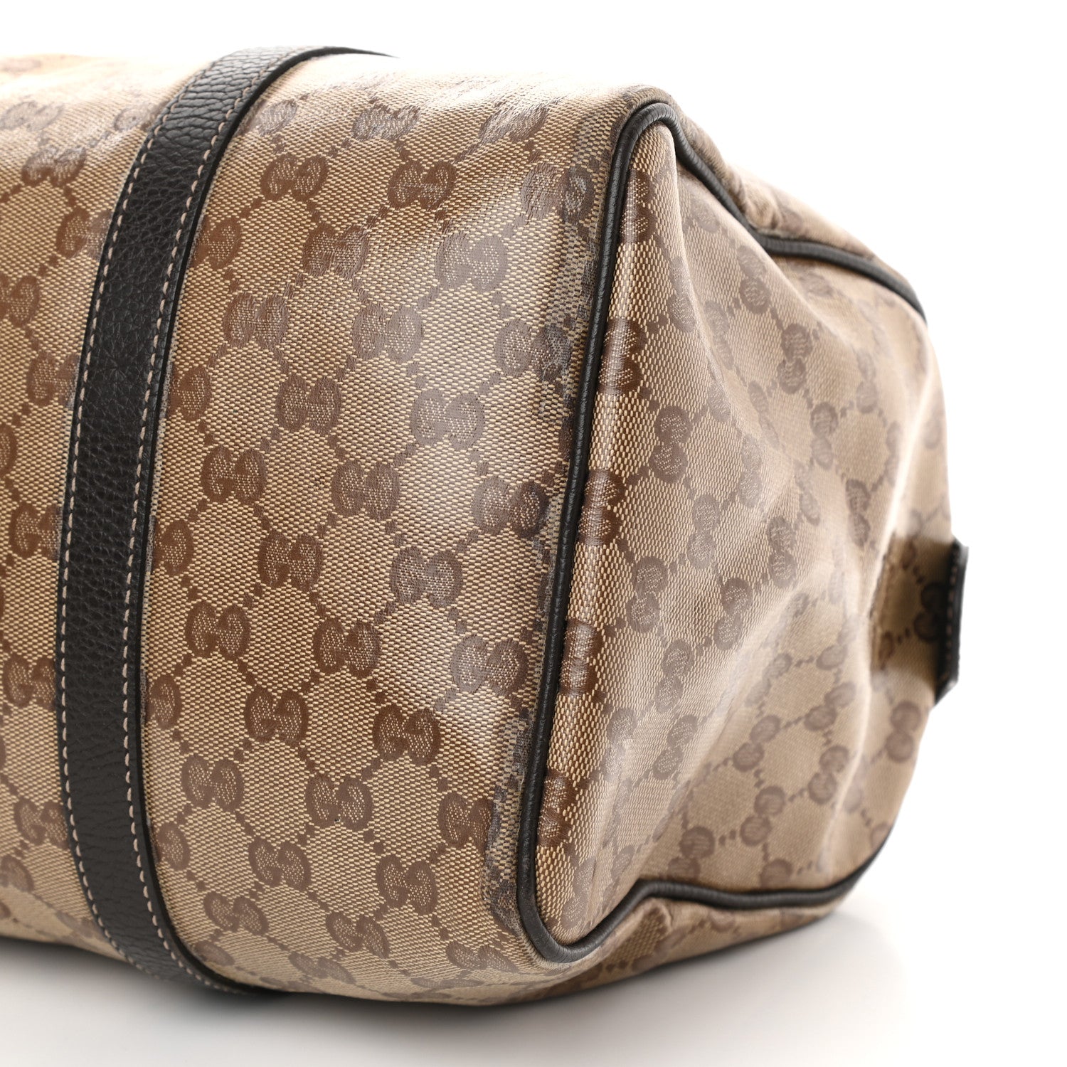 Gucci Crystal Monogram Medium Joy Boston Dark Brown 10 of 12