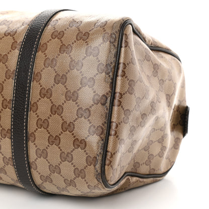 Gucci Crystal Monogram Medium Joy Boston Dark Brown 10 of 12