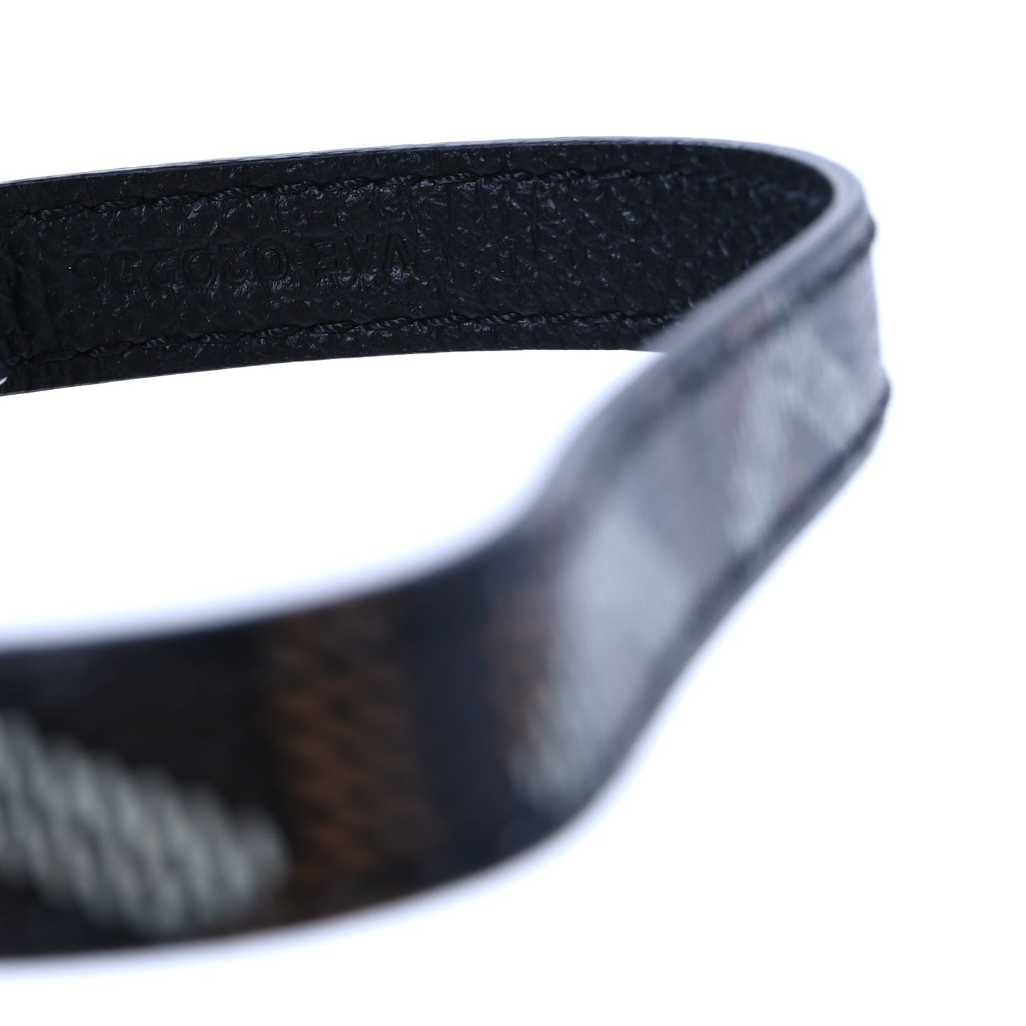 Goyardine Sesame Key Holder Black