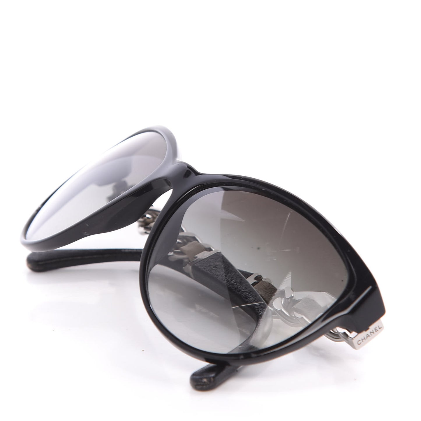 CC Chain Sunglasses 5215Q Black