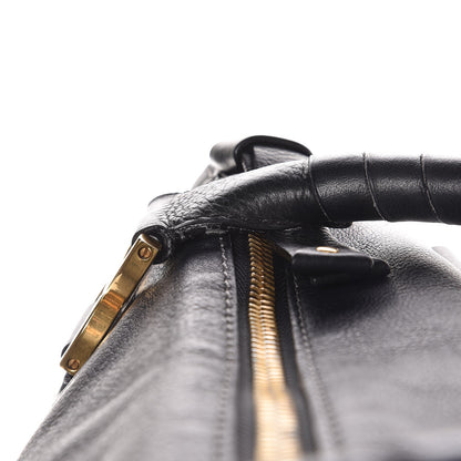 Chloe Calfskin Large Marcie Satchel Black 10 of 10