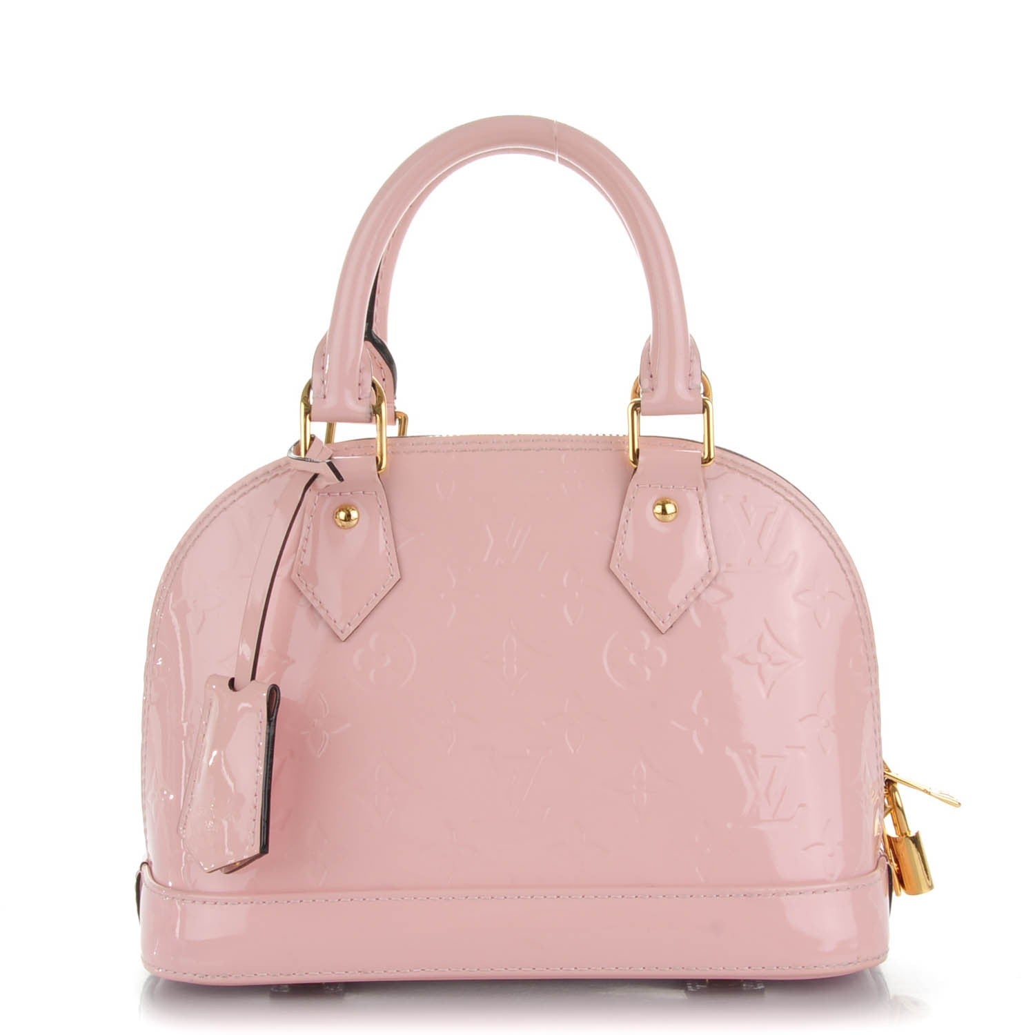 Louis Vuitton Vernis Alma BB Rose Ballerine 1 of 9