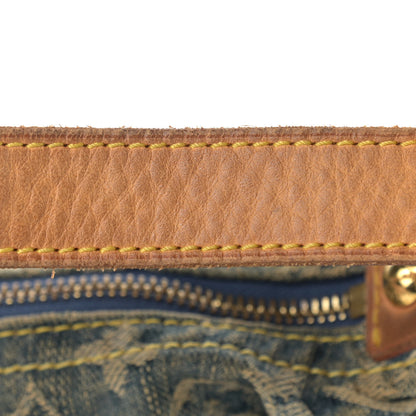 Louis Vuitton Monogram Denim Baggy PM Blue 14 of 15