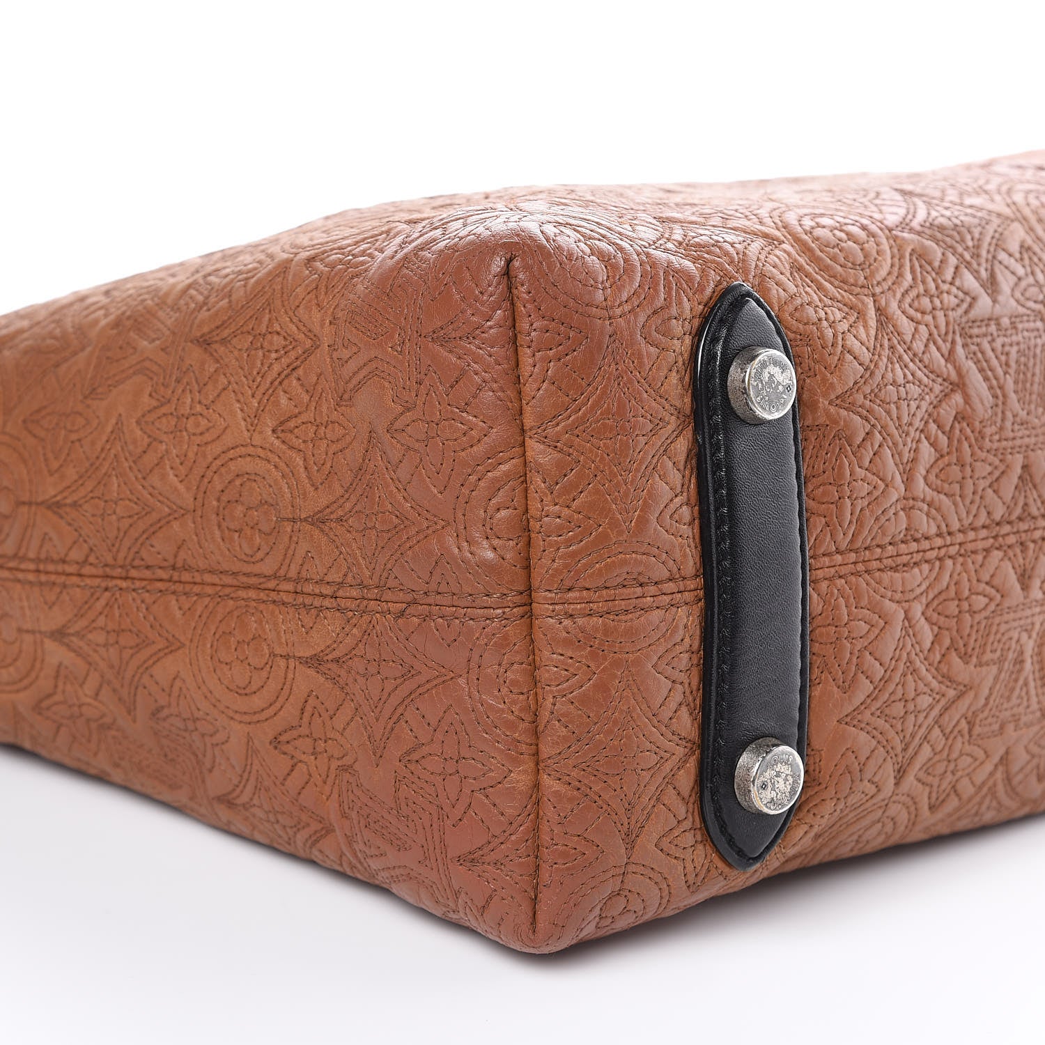Louis Vuitton Lambskin Antheia Hobo PM Caramel 8 of 15