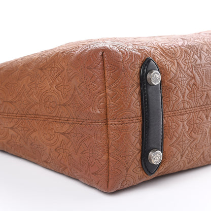 Louis Vuitton Lambskin Antheia Hobo PM Caramel 8 of 15