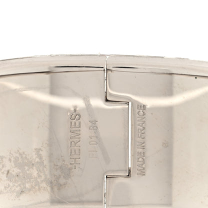 Hermes Enamel Wide Clic Clac H Bracelet PM Vert Sapin 4 of 4