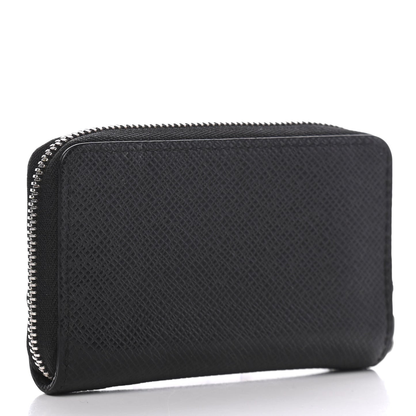 Taiga Zippy Coin Purse Vertical Black