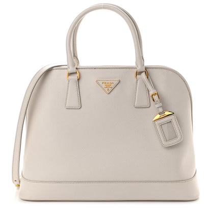 Prada Saffiano Lux Open Promenade Tote Talco 1 of 9