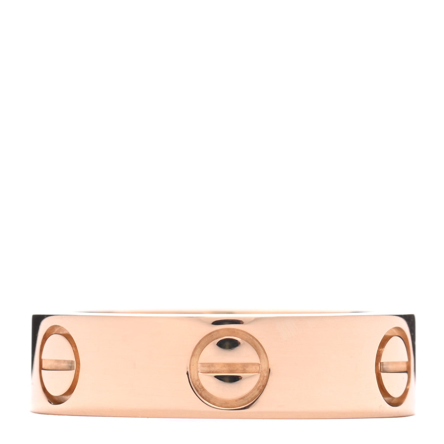 Cartier 18K Yellow Gold 5.5mm LOVE Ring 53 6.25 1 of 5