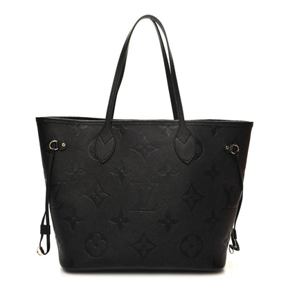 Louis Vuitton Empreinte Monogram Giant Neverfull MM Black 1 of 11