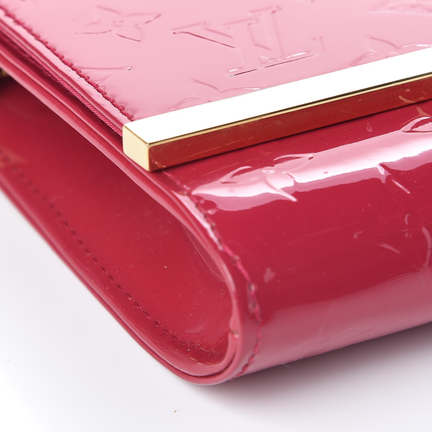 Louis Vuitton Vernis Ana Clutch Rose Indien 10 of 11