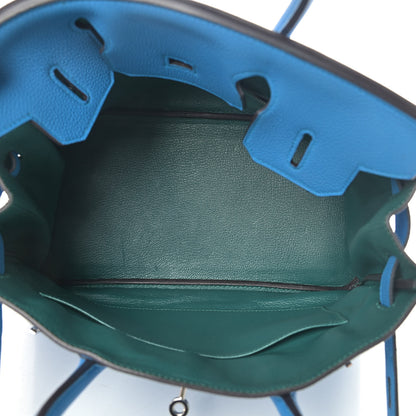 Hermes Togo Verso Birkin 30 Bleu Zanzibar Malachite 5 of 10