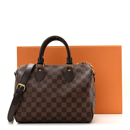 Louis Vuitton Damier Ebene Speedy Bandouliere 25 11 of 11