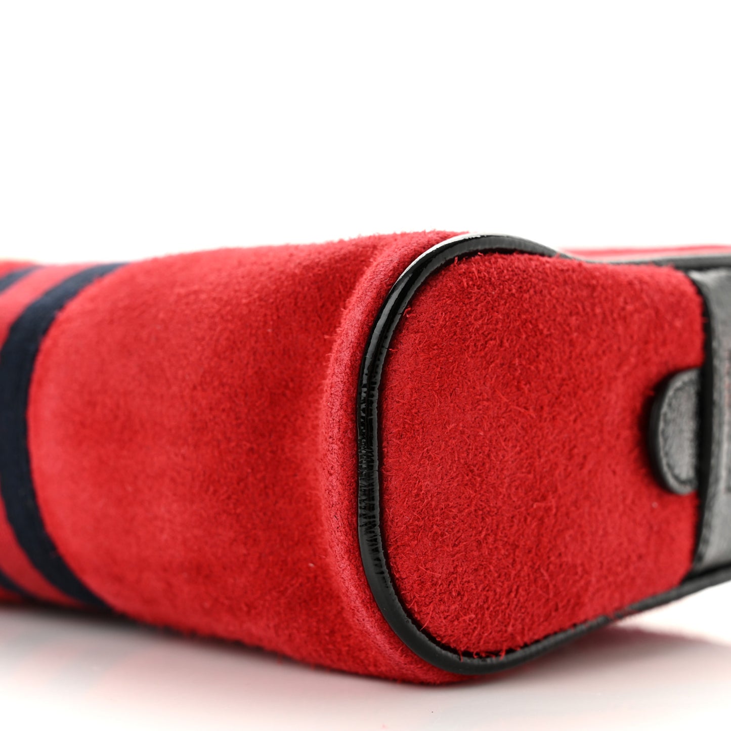 Suede Small Ophidia Belt Bag 85 34 Hibiscus Red