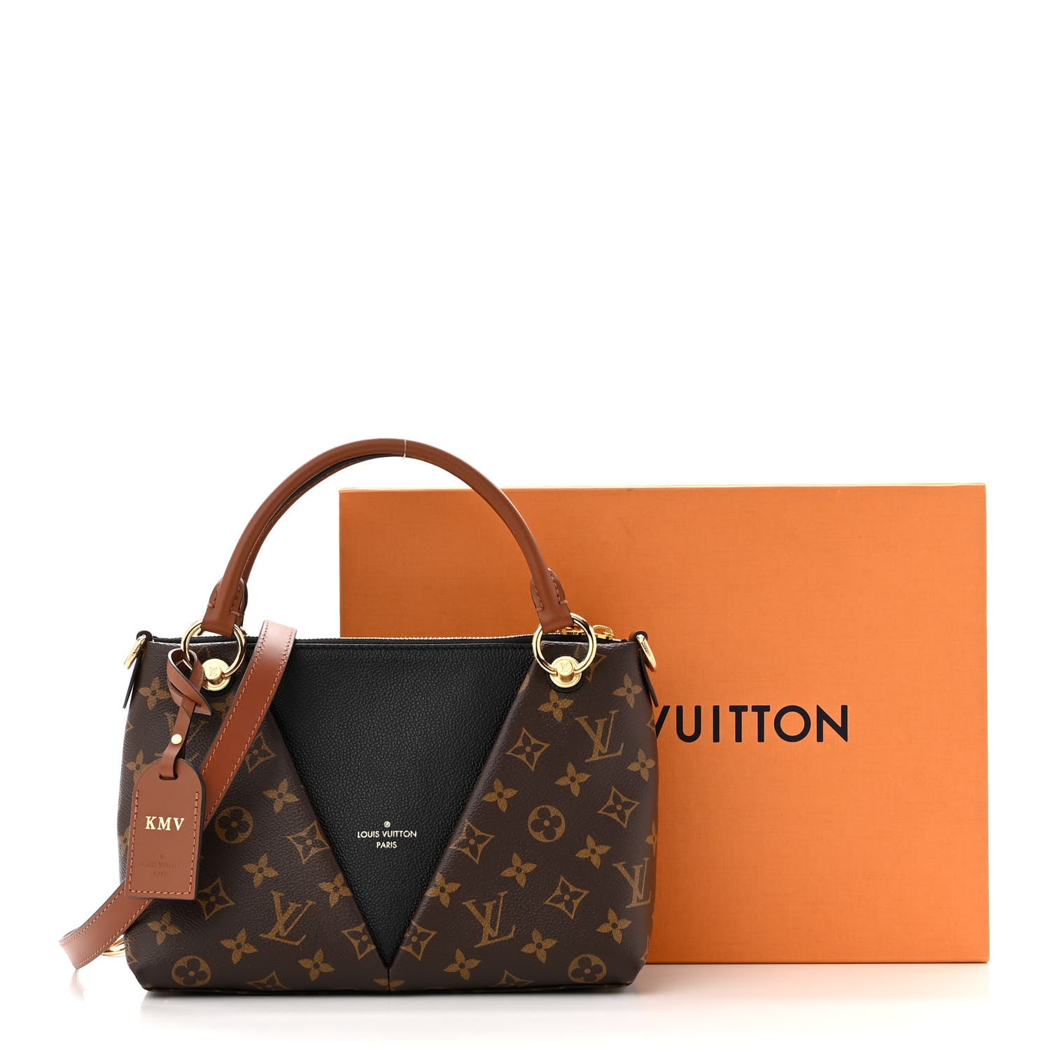 Louis Vuitton Monogram V Tote BB Black 12 of 12