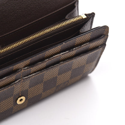 Louis Vuitton Damier Ebene Sarah Wallet NM 10 of 12