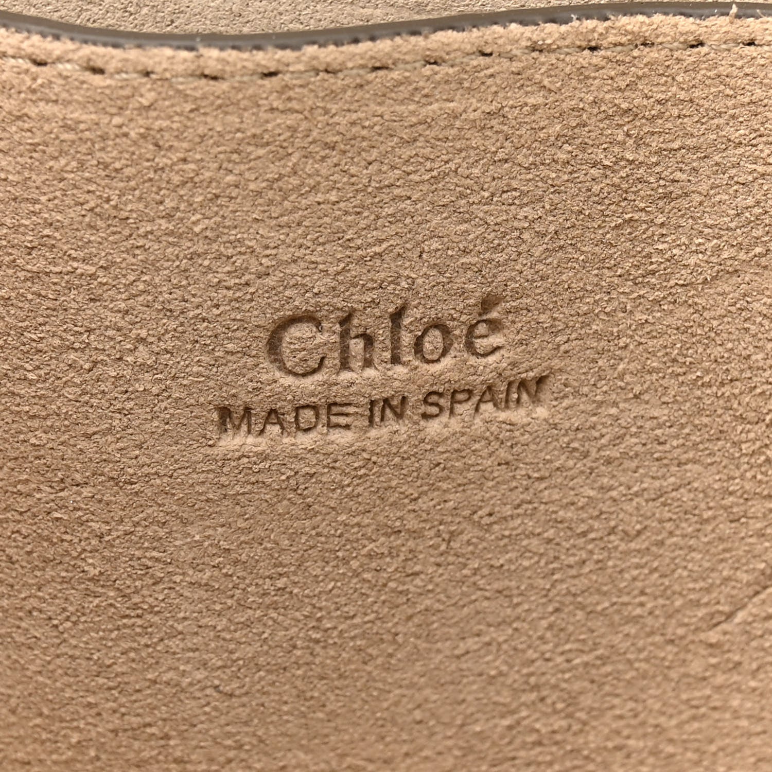 Chloe Suede Calfskin Small Faye Shoulder Bag Motty Grey 7 of 12