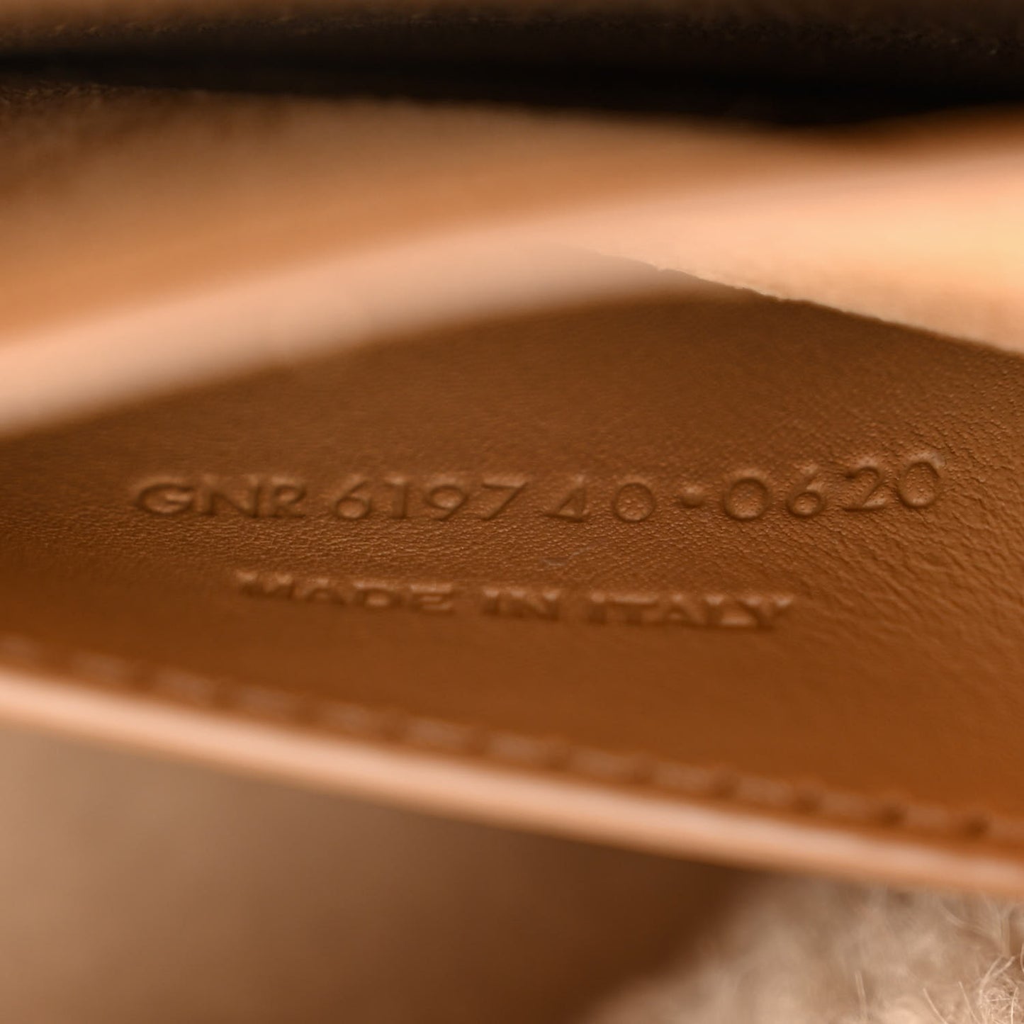 Suede Shearling Small Kaia Satchel Natural Tan