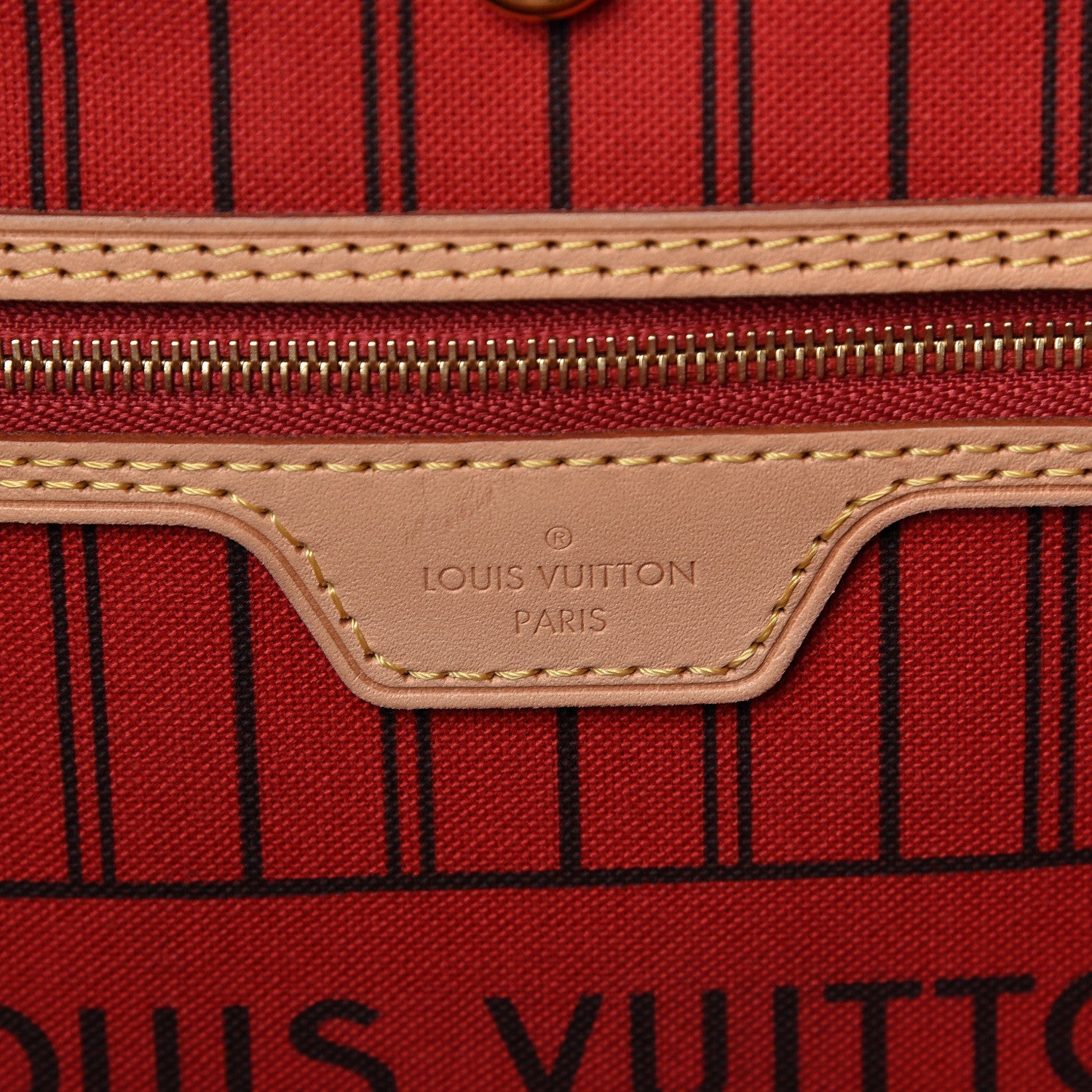 Louis Vuitton Monogram Neo Neverfull MM Cherry 6 of 13
