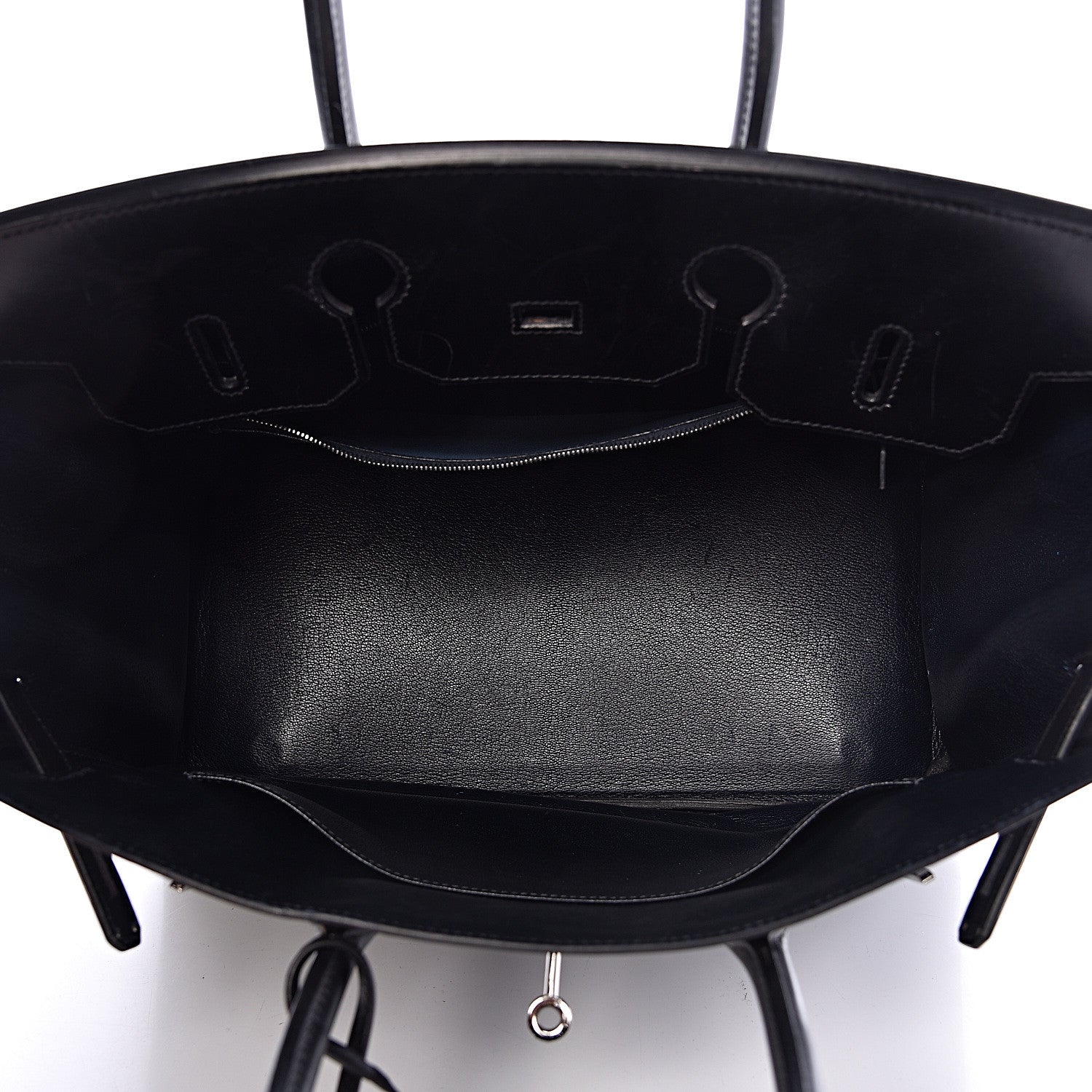Hermes Box Birkin 35 Black Bleu Marine 8 of 42