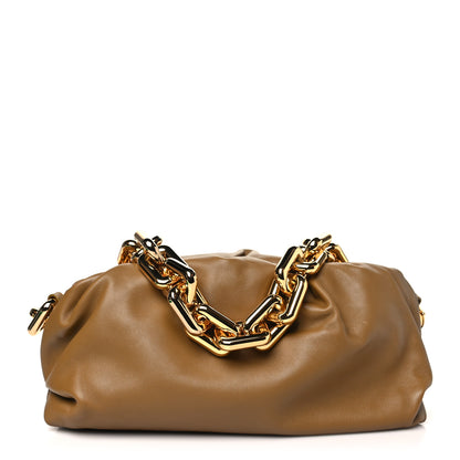 Bottega Veneta Calfskin The Pouch Chain Moutarde 1 of 10
