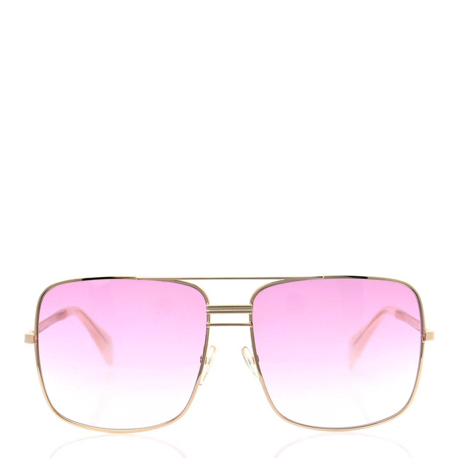 Celine Metal Sunglasses CL 41808/S Gold Pink 2 of 7
