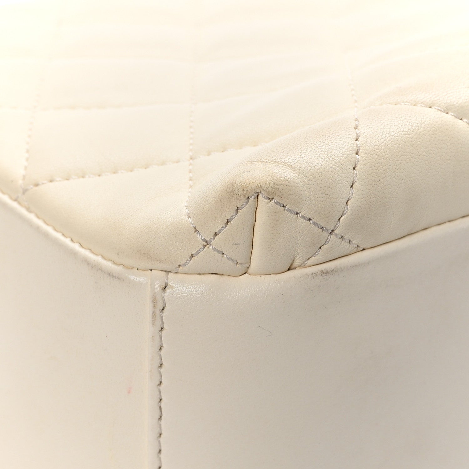 Chanel Lambskin Quilted Medium Trendy CC Bowling Bag White 11 of 13