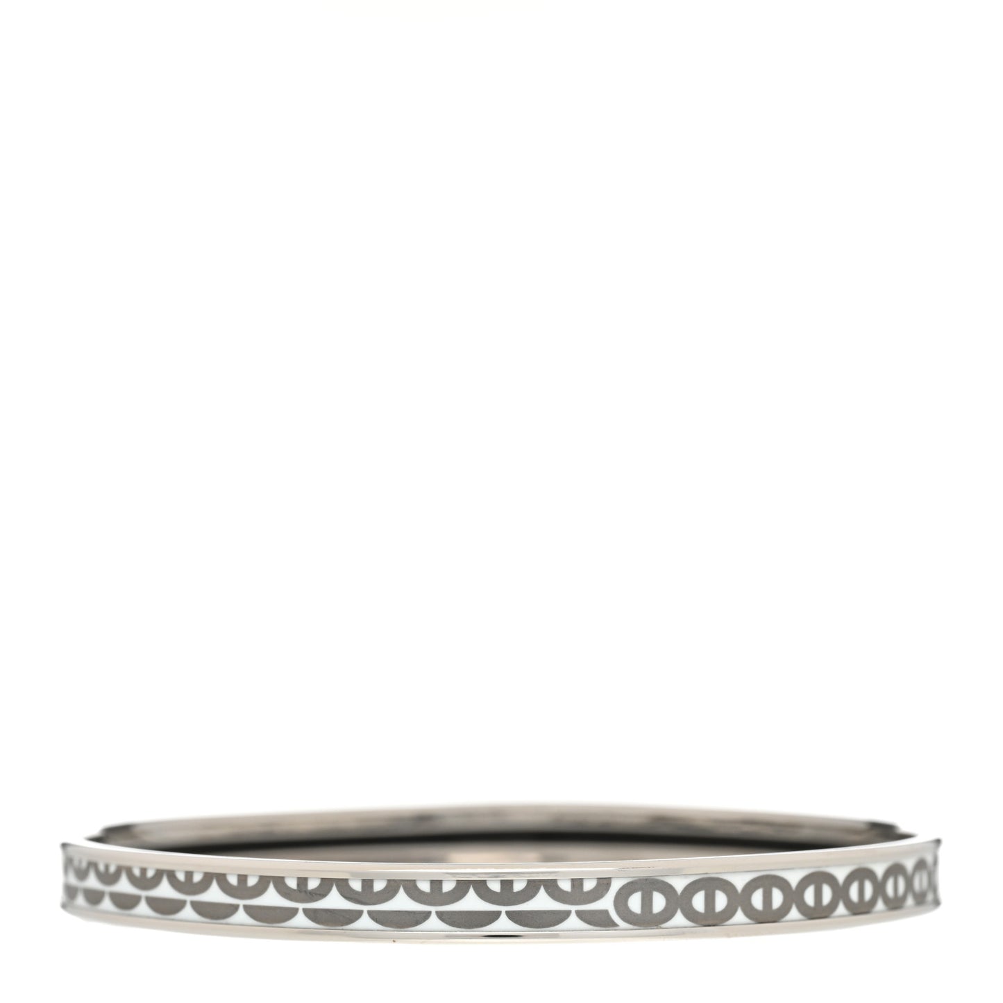 Enamel Printed Vagues Maillons Bangle 62