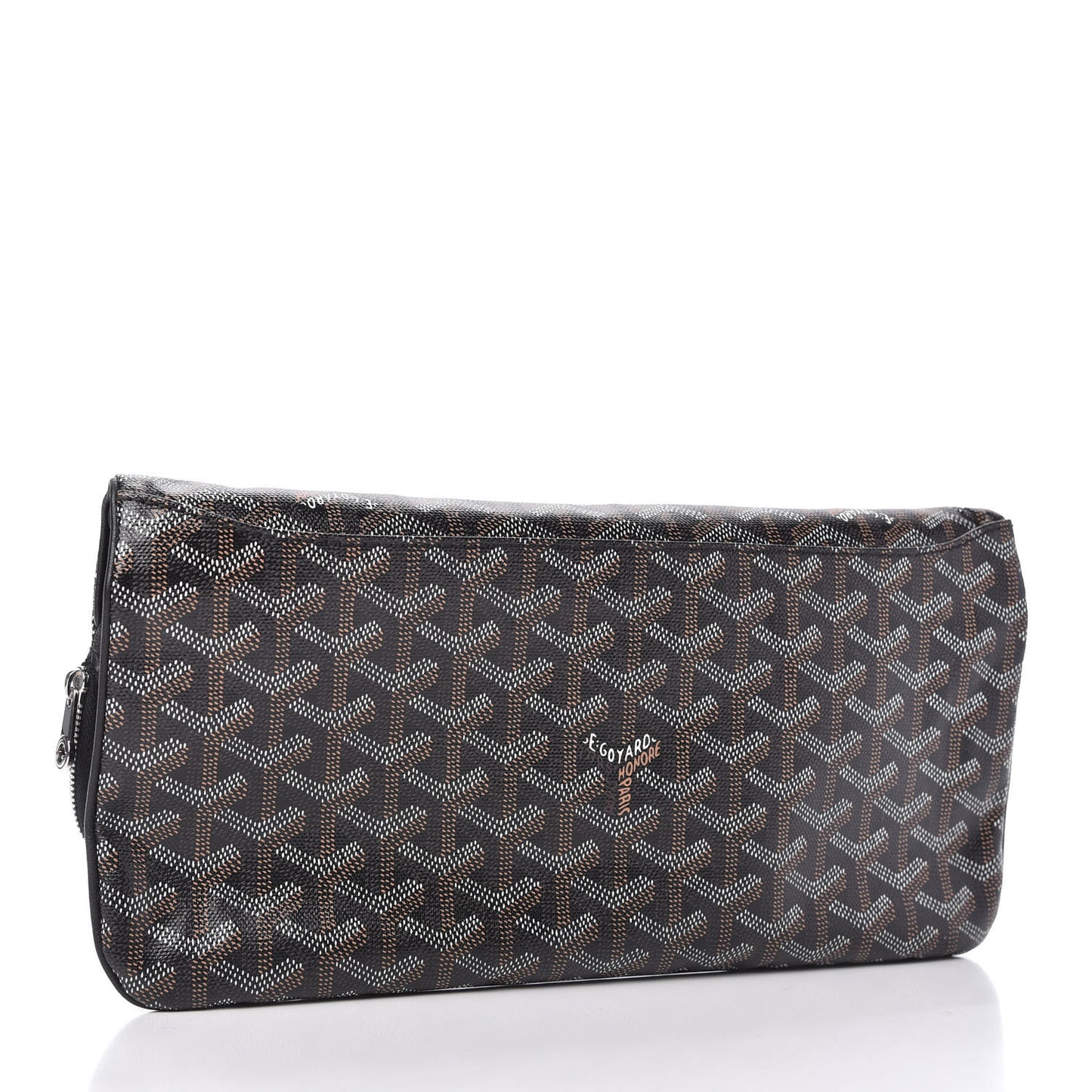 Goyardine Sainte Marie Soft Clutch Black